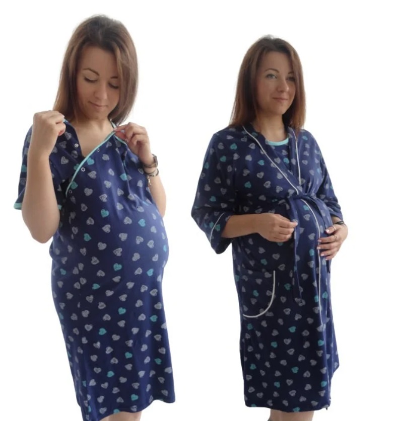 Maternity Nursing Nightdress - Image 4