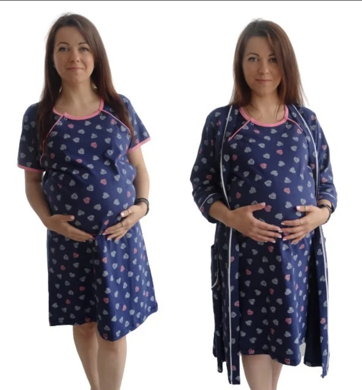 Maternity Nursing Nightdress - Image 5