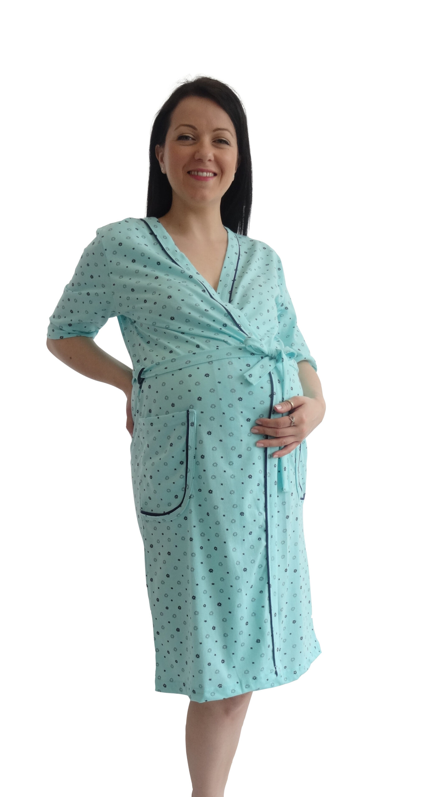 Maternity Nursing Gown Amalfi - Image 4