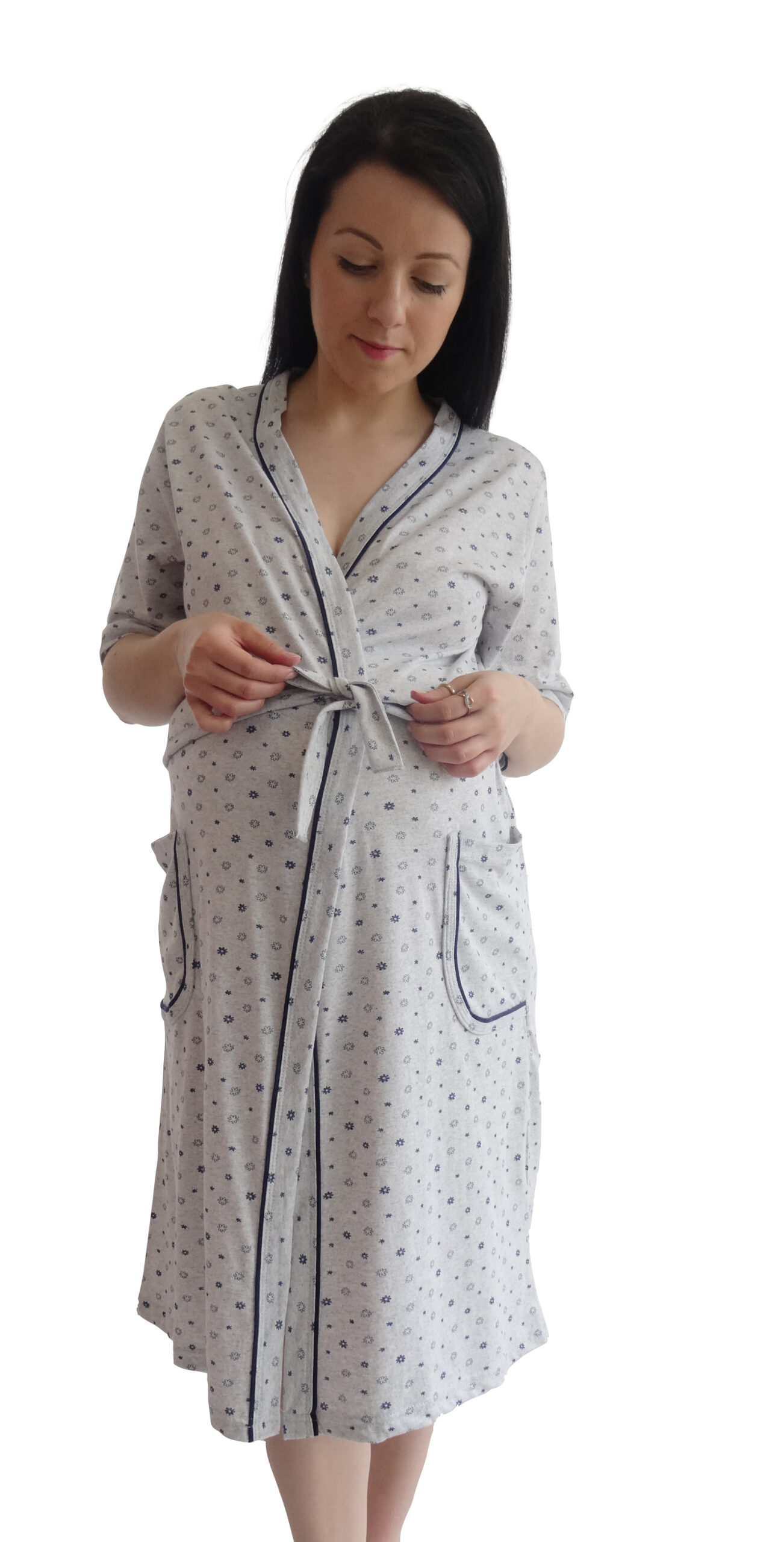 Maternity Nursing Gown Amalfi - Image 11