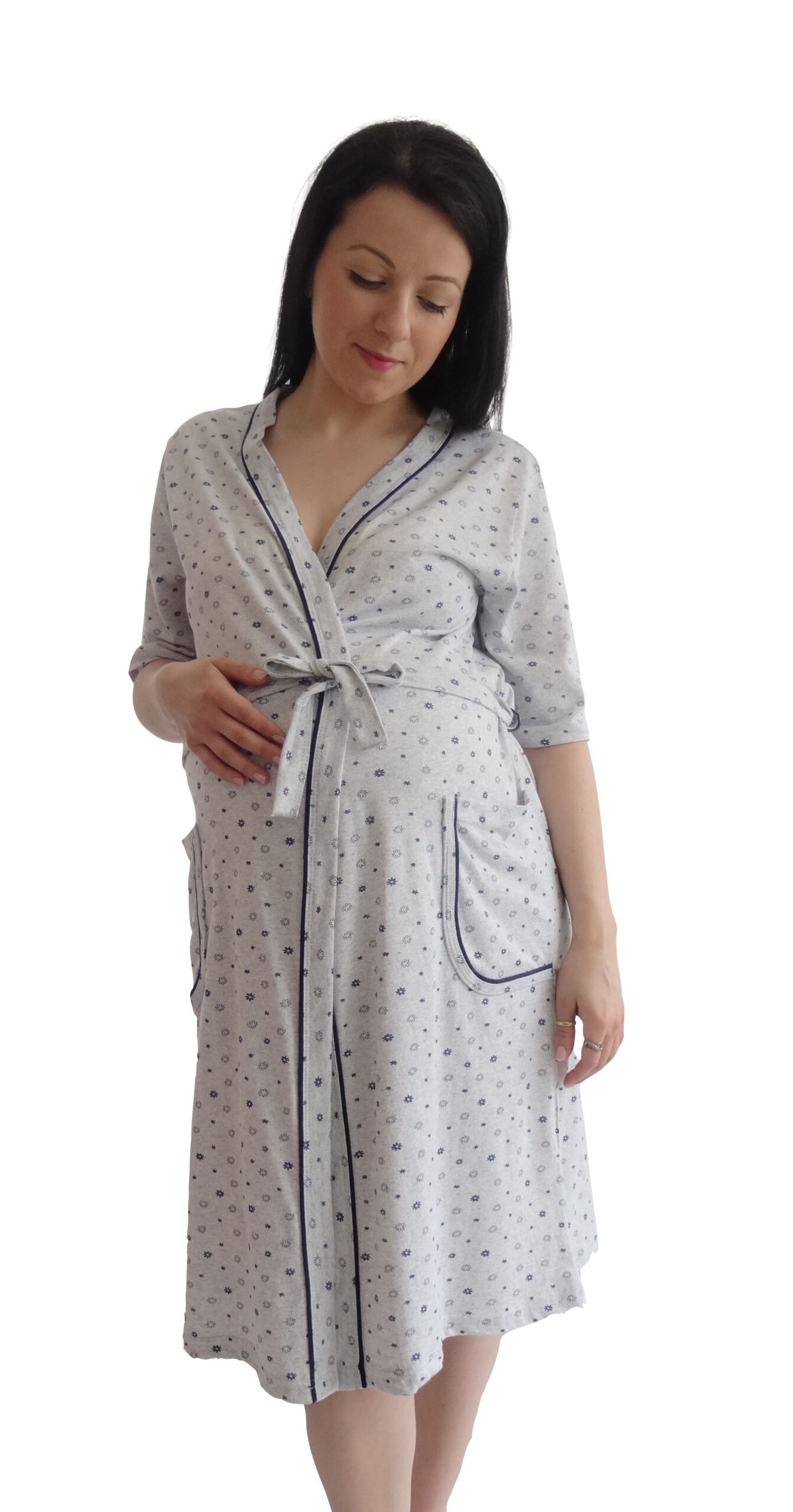 Maternity Nursing Gown Amalfi - Image 9
