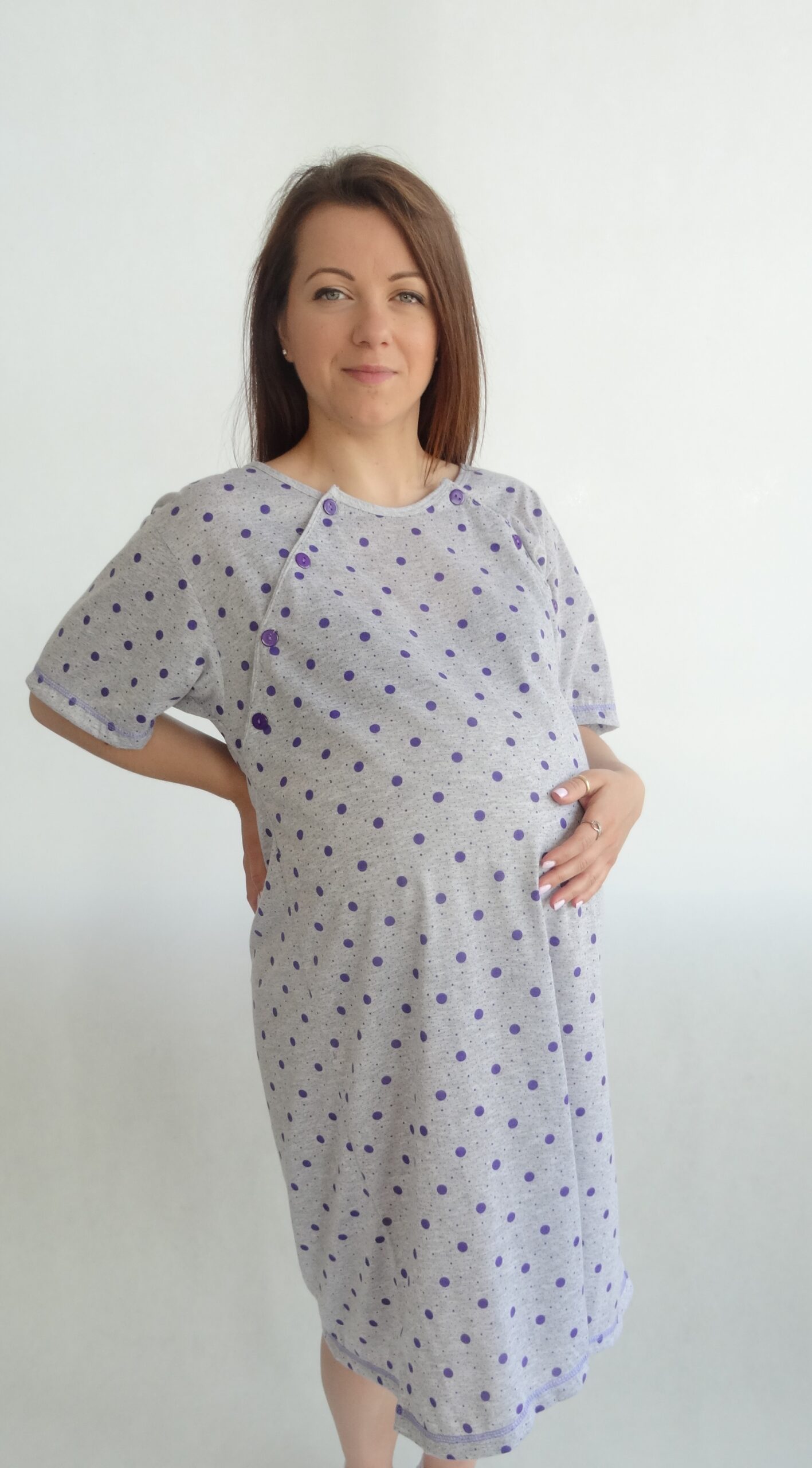 Maternity Nursing Nightdress Gloria - Image 15