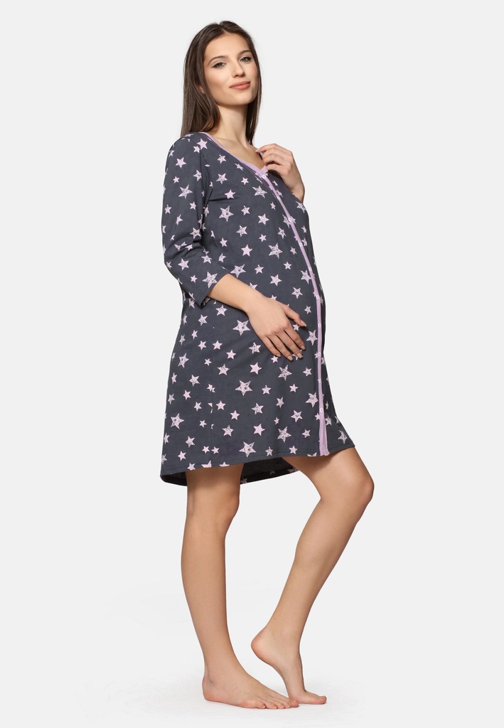 Maternity Nursing Nightdress Zara - Image 11