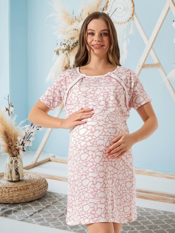 Maternity Nursing Nightdress Ice Bears