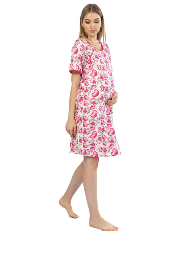 Maternity Nursing Nightdress Velentine II - Image 2