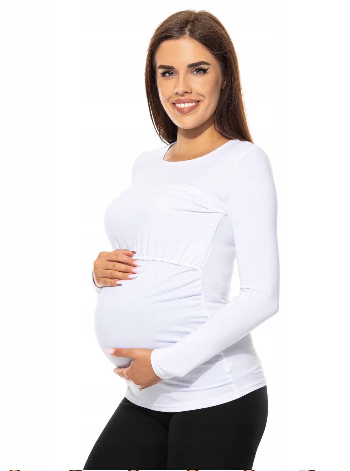 Maternity Nursing Long Sleeve Top Asti - Image 4