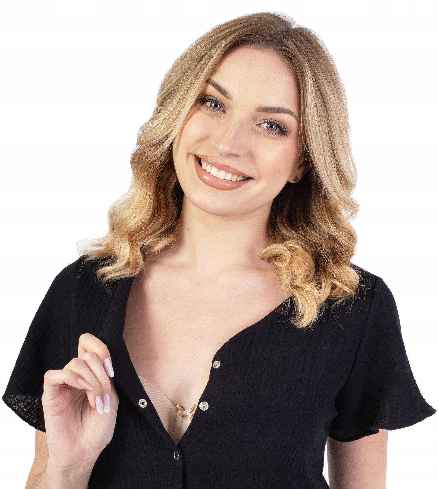 Muslin Maternity Dress Worn Out ZUZA - Image 6