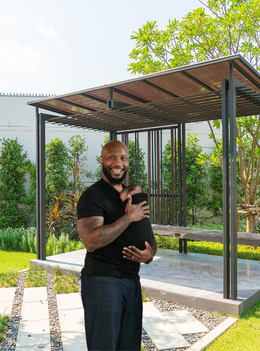 Kangaroo Bonding Care T-shirt for Dad Gift